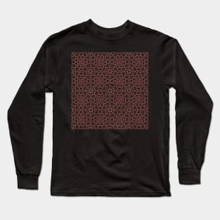 pink geometrical mosaic Long Sleeve T-Shirt